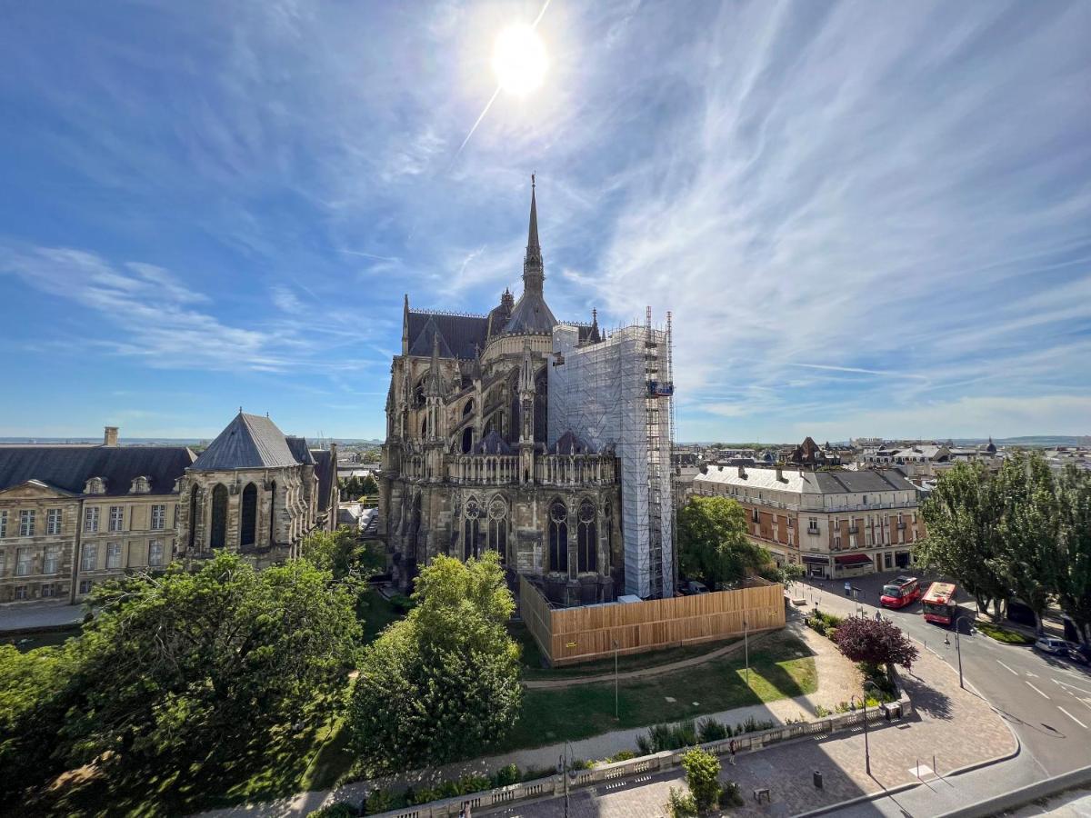 Apartamento Les 7 Anges - Cathédrale de Reims Exterior foto