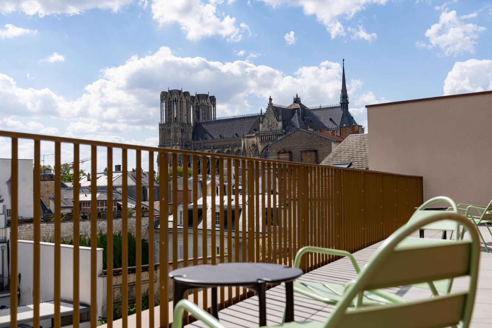 Apartamento Les 7 Anges - Cathédrale de Reims Exterior foto