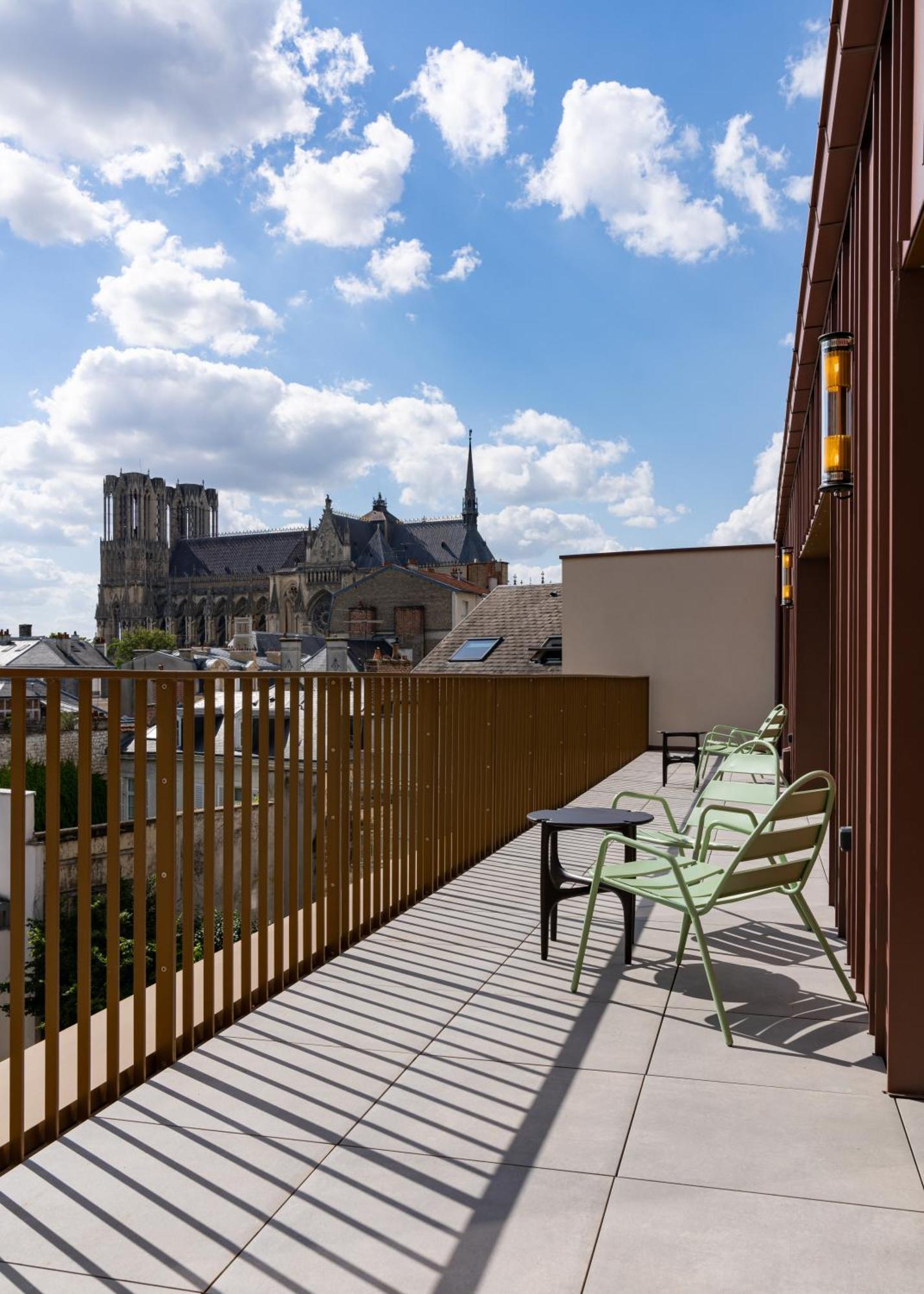 Apartamento Les 7 Anges - Cathédrale de Reims Exterior foto