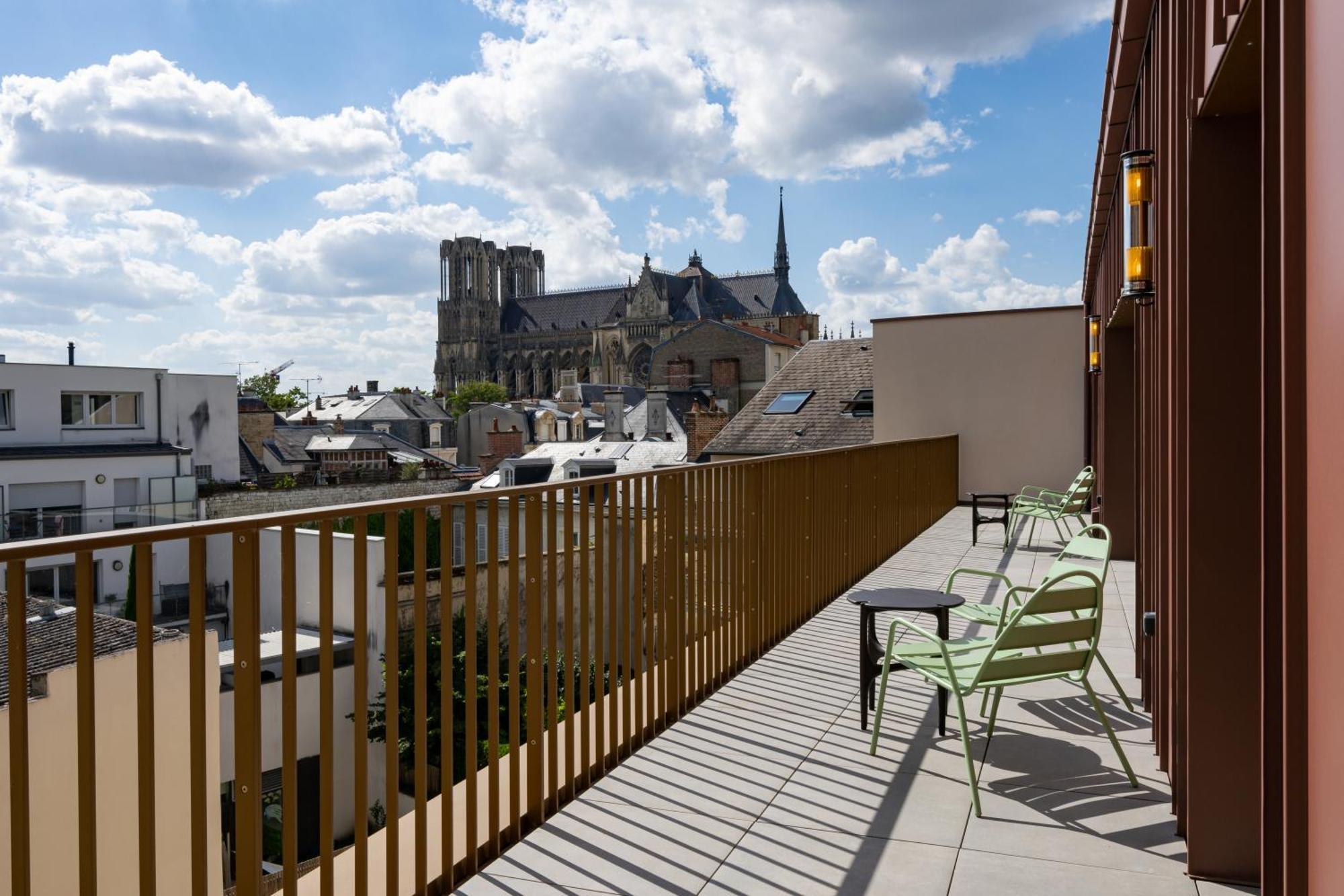 Apartamento Les 7 Anges - Cathédrale de Reims Exterior foto