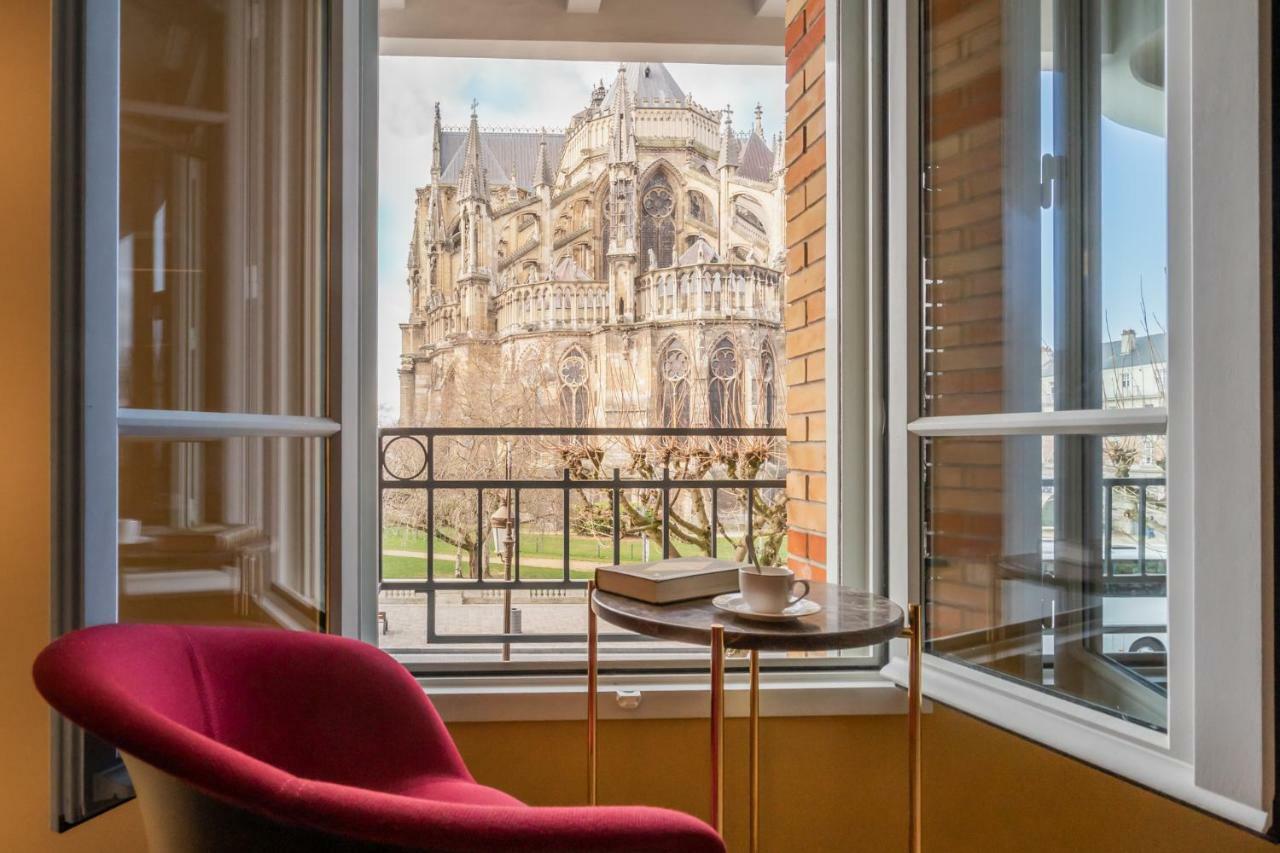 Apartamento Les 7 Anges - Cathédrale de Reims Exterior foto